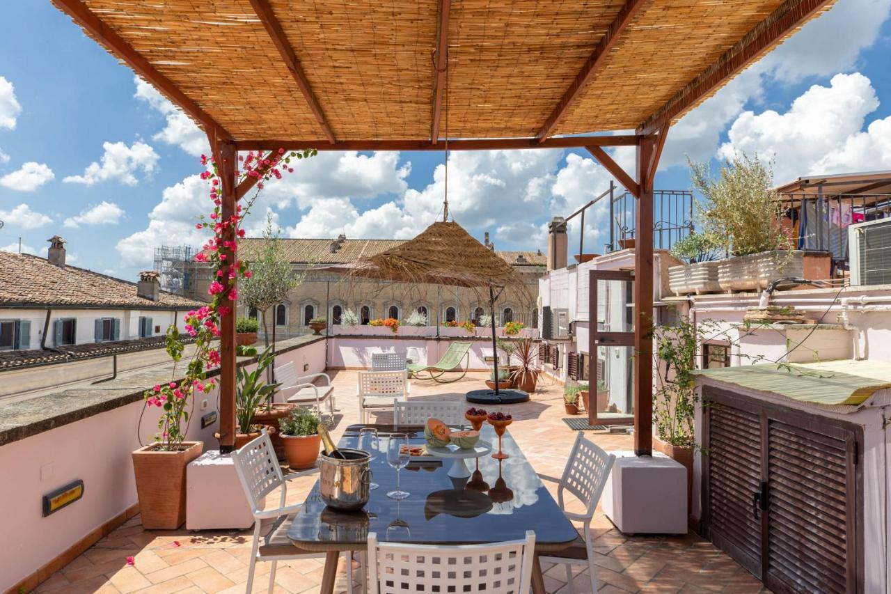 شقة Iflat Penthouse In Campo De' Fiori روما المظهر الخارجي الصورة