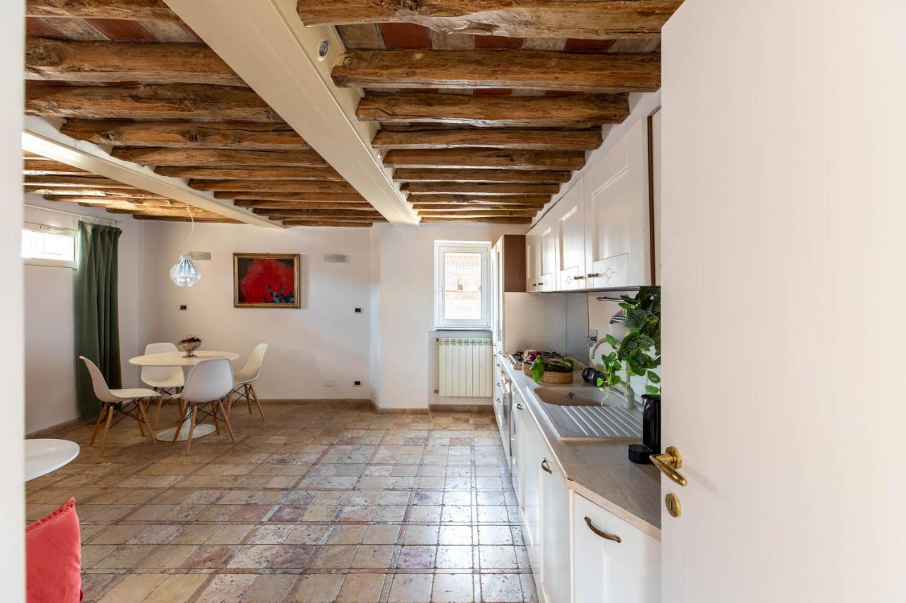 شقة Iflat Penthouse In Campo De' Fiori روما المظهر الخارجي الصورة